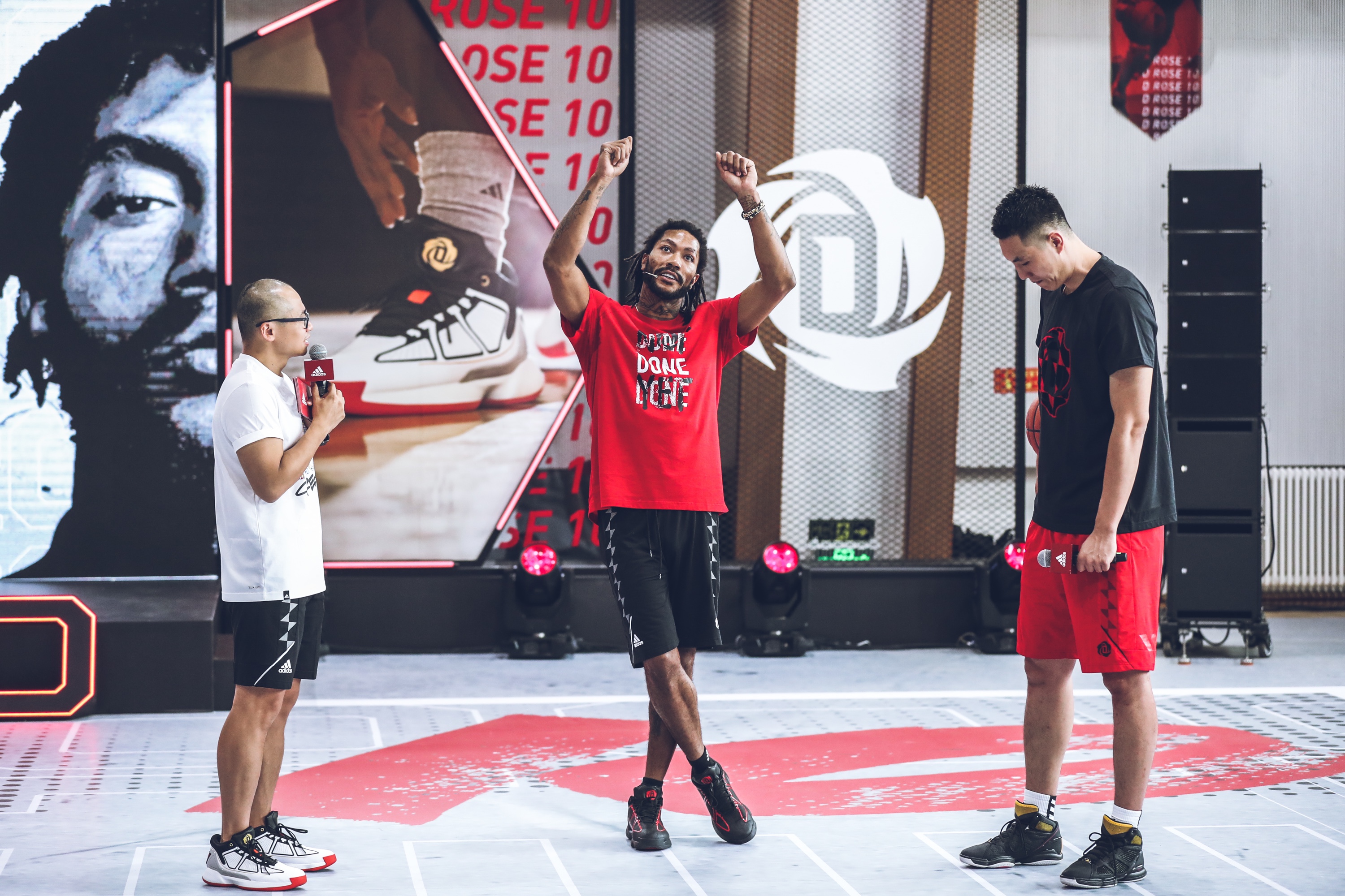 adidas basketball 2019 德里克·罗斯中国行 北京站 2019-09-17